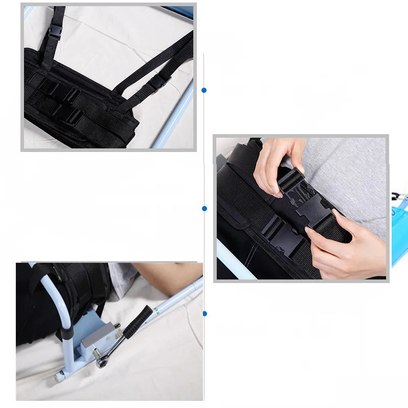 Portable Lumbar Disc Herniation Traction Device, Home Spine Correction Massage With Belt