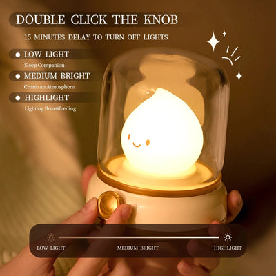 Mini Desktop LED Cute Creative Night Bulb